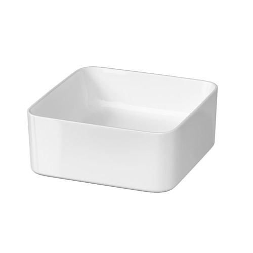 Umywalka CERSANIT CREA 35 kwadratowa, nablatowa, biała K114-007