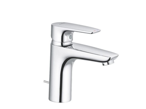 Bateria umywalkowa KLUDI PURE&SOLID stojąca, z korkiem, chrom 342900575