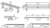 Rynna TECE DRAINLINE prosta 1500mm 601500