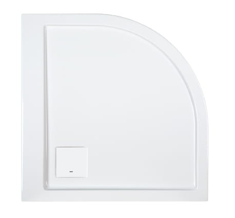 Brodzik półokrągły SANPLAST SPACE 100x100x3cm, akrylowy, biały 615110034001000