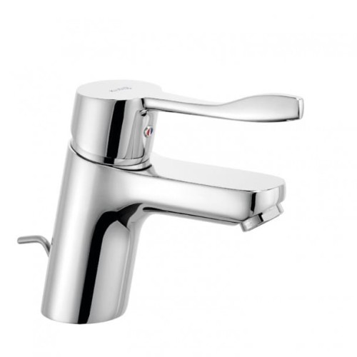 Bateria umywalkowa KLUDI PURE&EASY stojąca, z korkiem, chrom 372840565