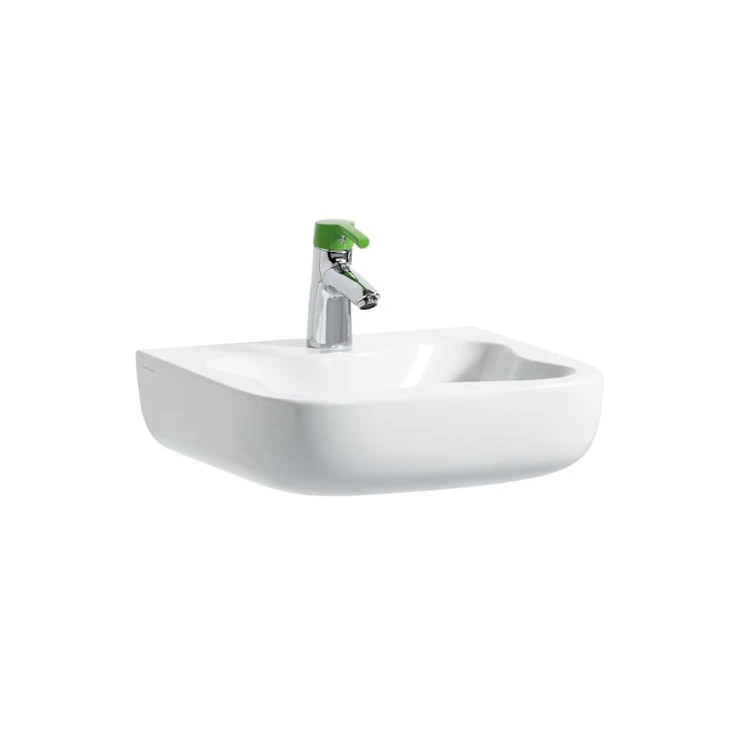 Umywalka LAUFEN FLORA KIDS 45x41cm biało-czerwona H8150310621041