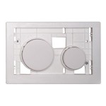 Płytka z przyciskami TECE LOOP 3/6L biała 9.240.663