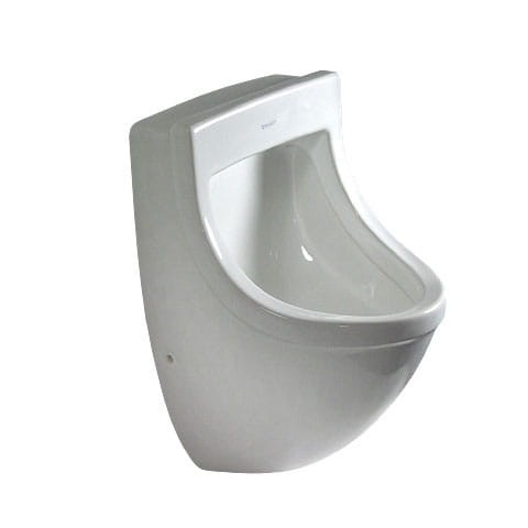 Pisuar DURAVIT STARCK 3 wersja z muchą, dopływ z góry, odpływ uniwersalny, biały 0822350007