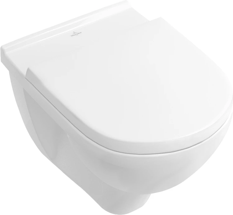 Zestaw Miska Wisząca  VILLEROY&BOCH O.NOVO DirectFlush, Biały 49 cm + Deska Wolnoopadająca  5688HRR1