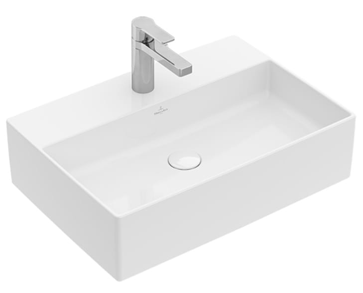 Umywalka VILLEROY&BOCH MEMENTO 2.0 50x42cm. z Otworem, z Przelewem, Biały 4A0750R1