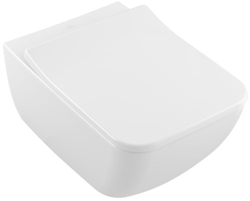 Zestaw Miska wisząca VILLEROY&BOCH VENTICELLO z deską wolnoopadającą SlimSeat, biały 4611RS01