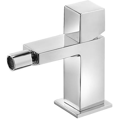Bateria Bidetowa CUADRO TRES stojąca, bez korka, chrom 00712001