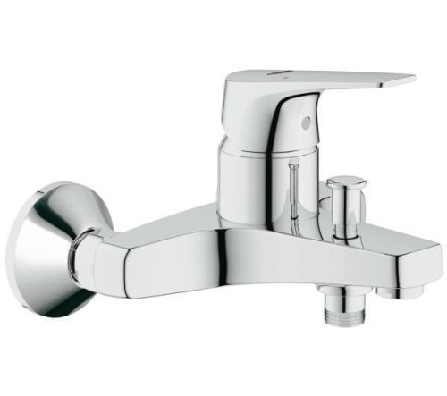 Bateria wannowa GROHE BAUFLOW ścienna, chrom 23756000