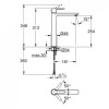 Bateria umywalkowa  GROHE LINEARE NEW XL-Size, stojąca, bez korka, chrom 23405001
