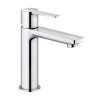 Bateria umywalkowa GROHE LINEARE, stojąca S, z korkiem Click Clack, chrom 23106001
