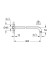 Ramię natrysku GROHE RAINSHOWER dł. 380mm, ścienne, chrom 28361000