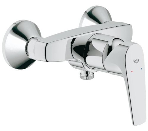 Bateria natryskowa GROHE BAUFLOW, ścienna, chrom 23755000