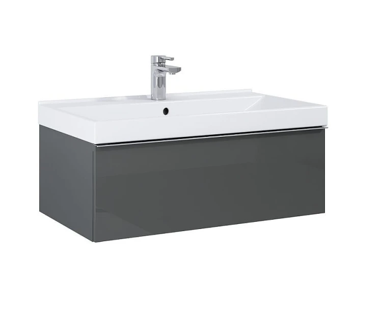 Szafka podumywalkowa ELITA LOOK 80x45cm, wisząca 1S, anthracite 167080