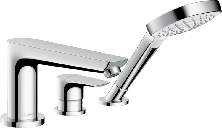 Bateria Wannowa HANSGROHE Talis E 3-Otworowa, Chrom  71731000