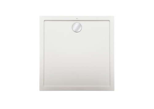 Brodzik kwadratowy ROCA AERON 90cm, z konglomeratu, biały A276281100