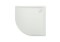 Brodzik półokrągły ROCA AERON 80x3.5cm, z konglomeratu, biały A276283100