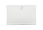 Brodzik prostokątny ROCA AERON 100x80cm, z konglomeratu, biały A276285100