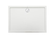Brodzik prostokątny ROCA AERON 100x80cm, z konglomeratu, biały A276285100
