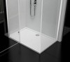 Brodzik prostokątny ROCA AERON 100x80cm, z konglomeratu, biały A276285100