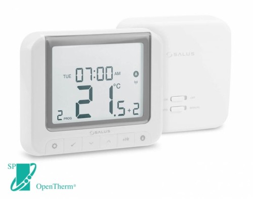 Regulator temperatury SALUS RT520, przewodowy, tygodniowy (kompat. z OpenTherm) RT520