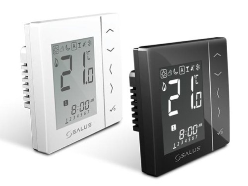 Regulator Temperatury SALUS VS10WRF sieci ZigBee 4w1 podtynkowy. bezprzewodowy, 230V, biały VS10WRF