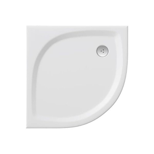 Brodzik półokrągły RAVAK ELIPSO PRO FLAT 90x3cm biały XA237711010