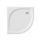 Brodzik półokrągły RAVAK ELIPSO PRO FLAT 90x3cm biały XA237711010