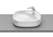 Umywalka nablatowa ROCA BEYOND 56x43cm, bez przelewu, biała A3270B8000