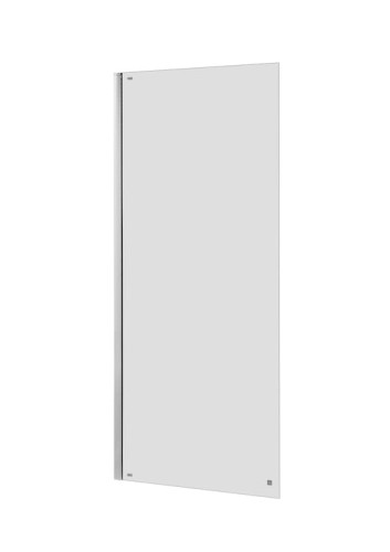 Parawan wannowy ROCA CAPITAL 85x140cm, MaxiClean, chrom AM4008512M