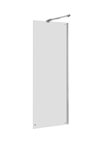 Ścianka prysznicowa ROCA CAPITAL 70cm, boczna, MaxiClean, chrom AM4407012M