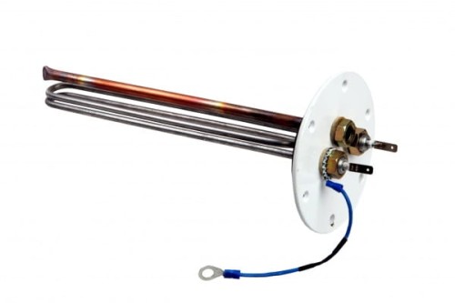 Grzałka GALMET 2.0kW do zbiornika emaliowanego, na flanszy 125mm (6 otw.) 40-130601