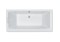 Wanna prostokątna ROCA VITA 180x80cm, biała A24T074000
