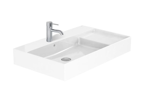 Umywalka ROCA INSPIRA 80x49cm, prostokątna, biała A32752B000