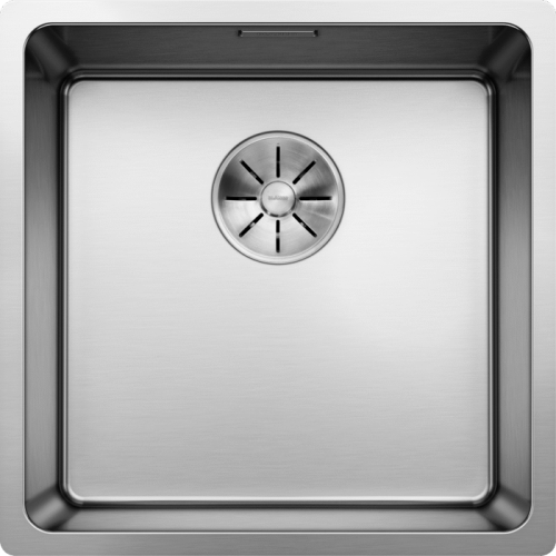 Zlewozmywak stalowy BLANCO ANDANO 400-U 44x44 cm, bez korka aut., stal polerowana 522959
