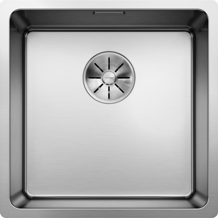 Zlewozmywak stalowy BLANCO ANDANO 400-U 44x44 cm, bez korka aut., stal polerowana 522959