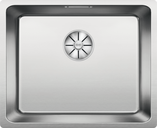 Zlewozmywak stalowy BLANCO ANDANO 500-U 54x44 cm, bez korka aut., stal polerowana 522967