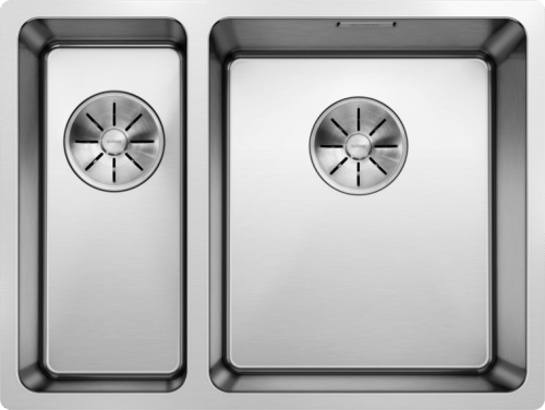 Zlewozmywak stalowy BLANCO ANDANO 340/180-U 58x44 cm, bez korka aut., prawy, stal polerowana 522977