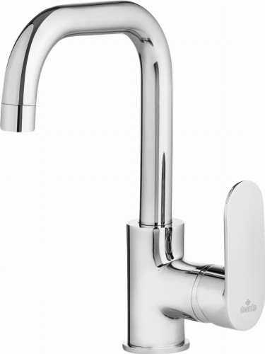 Bateria umywalkowa DEANTE ALPINIA stojąca, z wylewką U, chrom BGA 024M