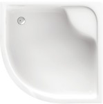 Brodzik półokrągły DEANTE DEEP 90 ze stelażem, fi 50 KTD 041B