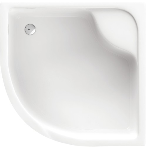 Brodzik półokrągły DEANTE DEEP 80 ze stelażem, fi 50 KTD 042B