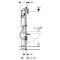 Stelaż podtynkowy do WC GEBERIT DUOFIX SIGMA H=112cm, dla niepełnosprawnych 111.350.00.5