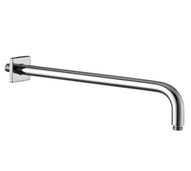 Ramię natrysku KLUDI A-QAi 400mm, 1/2", z rozetą kwadratową, chrom 6653405-00