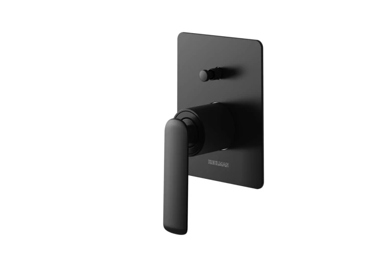 Bateria natryskowa KOHLMAN EXPERIENCE, podtynkowa , czarny mat  QW210EB