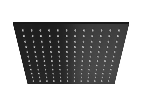 Deszczownica kwadratowa KOHLMAN 25x25cm, czarny mat  Q25EB