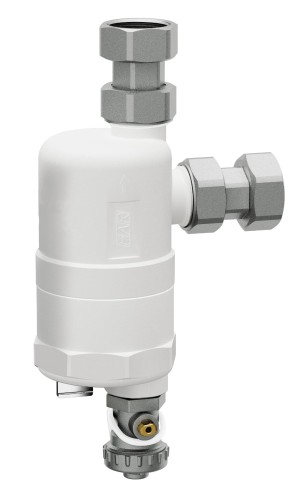 Separator powietrza AFRISO FAR 401 z przyłączem kątowym 7774010