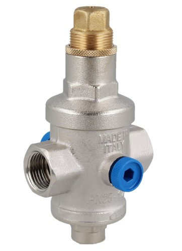 Reduktor ciśnienia wody AFRISO 1/2  wej. max 16 bar, wyj. 1,5-6 bar 9040100