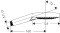 Zestaw wannowy HANSGROHE RAINDANCE PowderRain 120 3jet, z wężem 1,25m, chrom 27669000