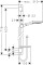 Zestaw prysznicowy HANSGROHE RAINDANCE PowderRain Select S 120 3jet P, chrom 27654000