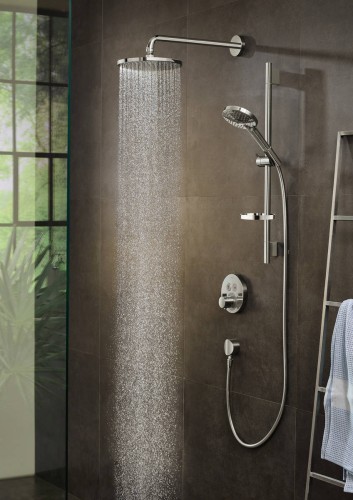 Komplet prysznicowy HANSGROHE RAINDANCE PowderRain Select S 240 1jet P, z termostatem, chrom 27633000